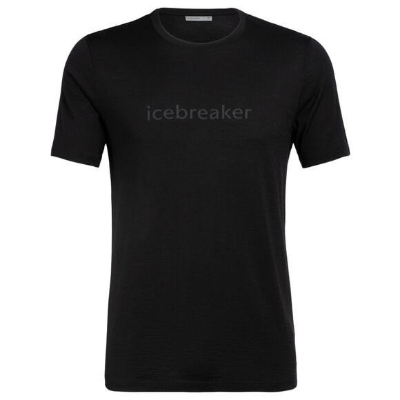 NWT icebreaker Men XL Navy Blue Wool Blend Short Sleeve Tee T-shirt Lightweight - Picture 1 of 12